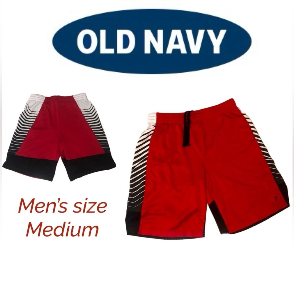 OLD NAVY MEN’S ACTIVE RED MEDIUM SHORTS
Great Condition